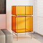 Contemporary Closed Back Standard Bookshelf Acrylic Bookcase with Shelves for Study Room Clearhalo 'Bookcases' 'furn' 'furn_bookcases' 'Furniture' 'Office Furniture' 1200x1200_054a932f-b8cb-4a94-b14c-9b14d55c8c82