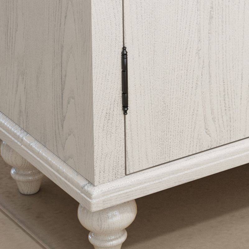 Distressed Wood Cabinet Wood 3 - Doors and 3 - Drawer Accent Cabinet Clearhalo 'Cabinets & Chests' 'cabinets_chests' 'furn' 'furn_cabinets_chests' 'Furniture' 'Living Room Furniture' 1200x1200_054df9c0-7174-4b03-a46a-2b70af5f1269