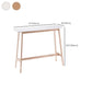 Modern Wood Bistro Bar Table Rectangle Footrest Bar Table for Living Room Clearhalo 'Bar Furniture' 'Bar Tables' 'bar_tables' 'furn' 'furn_bar_tables' 'Furniture' 'Kitchen & Dining Furniture' 1200x1200_0551a89e-e533-4136-a069-5913178e8ae3