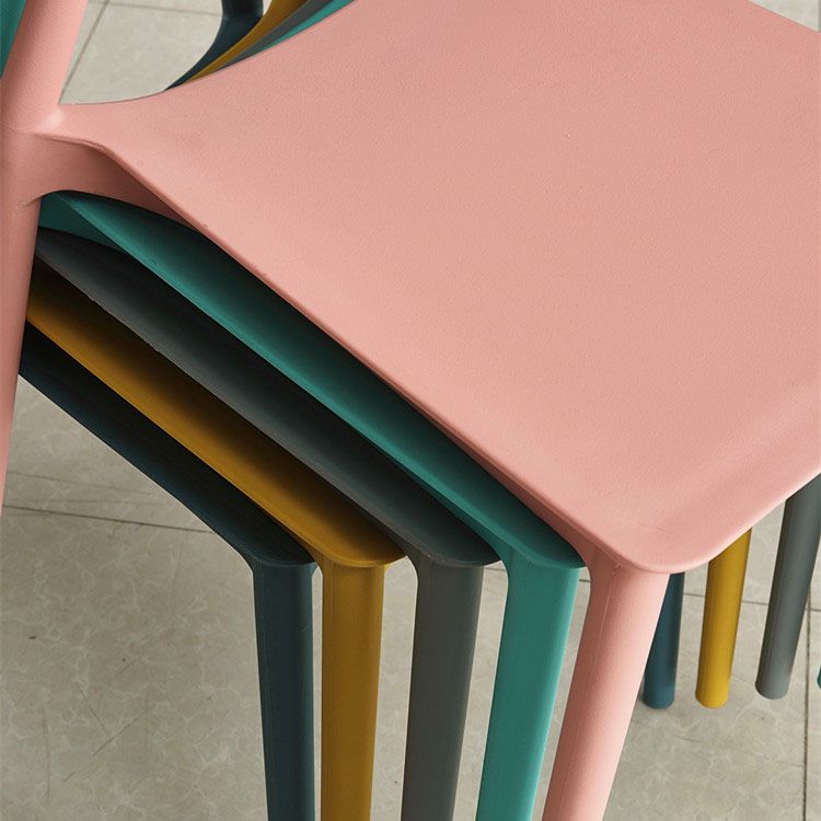 Modern Style Side Chair Plastic Open Back Dining Chair for Kitchen Clearhalo 'Dining Chairs' 'Dining Tables & Seating' 'dining_chair' 'furn' 'furn_dining_chair' 'Furniture' 'furniture_dining_chair' 'Kitchen & Dining Furniture' 1200x1200_0552d6ba-38f1-4baf-837d-9d6f450bafc0