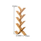Geometry Bamboo Bookshelf Modern Bedroom Bookcase with Shelf 23.2" W X 8" D