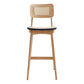 Contemporary Style Bar-stool Wooden Counter Bar Stool for Home Clearhalo 'Bar Furniture' 'Bar Stools' 'bar_stools' 'furn' 'furn_bar_stools' 'Furniture' 'furniture_bar_stools' 'Kitchen & Dining Furniture' 1200x1200_05564b4e-6b45-46ac-90ff-cb7611080cb8