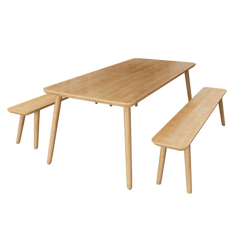 Modern 1/2/3/4/5/7 Pieces Dining Room Set Solid Wood Dining Table and Chairs Clearhalo 'Dining Room Sets' 'Dining Tables & Seating' 'dining_room_set' 'furn' 'furn_dining_room_set' 'Furniture' 'furniture_dining_room_set' 'Kitchen & Dining Furniture' 1200x1200_055c1436-080a-4d76-b3c9-048e51df87be