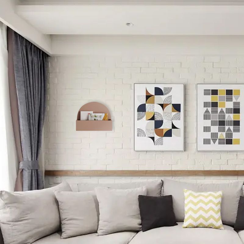 Contemporary Engineer Wood Bookshelf 21.2"L Closed Back Bookcase for Home Office