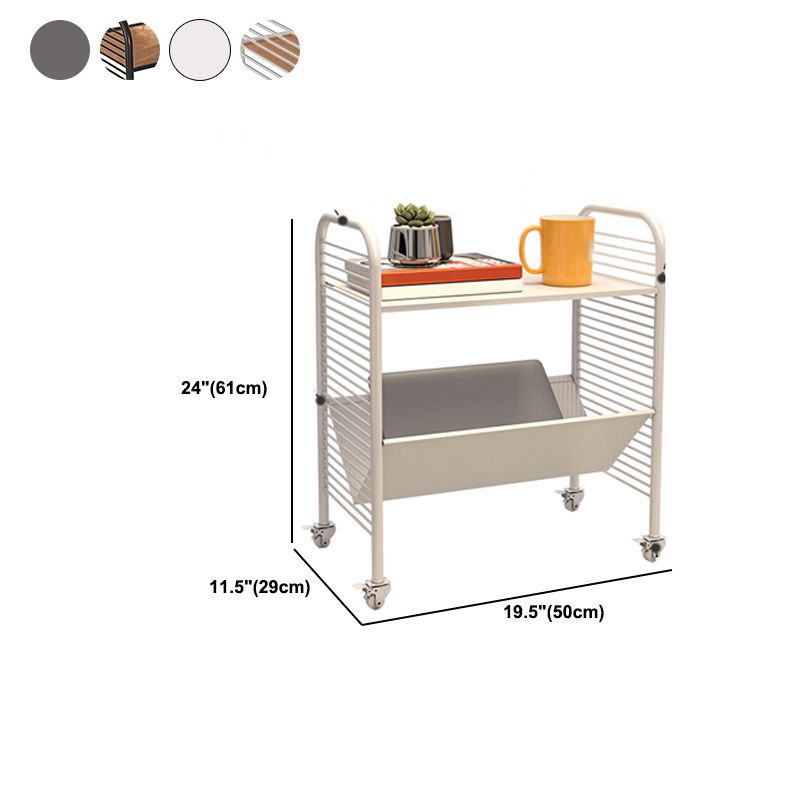 Tavolino contemporaneo da 24 "tavolo rettangolare da tavolo rettangolare
