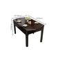 Traditional 4 Legs Dining Table Extendable Dining Table for Dining Room