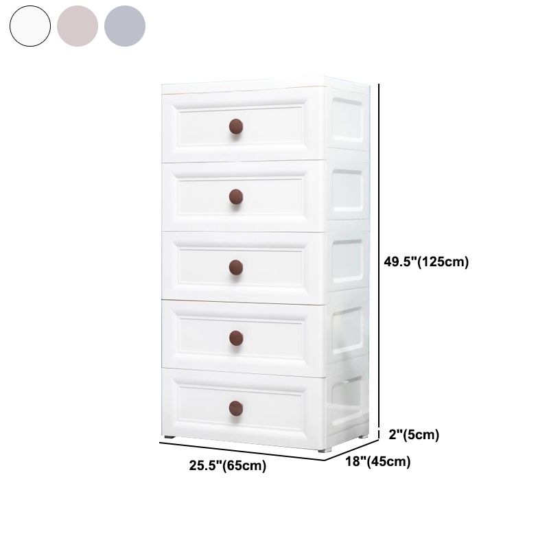 Contemporary Style Non-Hanging Armoire Plastic Home Storage Cabinet Clearhalo 'Armoires & Wardrobes' 'armoires_wardrobes' 'Bedroom Furniture' 'furn' 'furn_armoires_wardrobes' 'Furniture' 1200x1200_0560fe52-17e4-44d4-b75b-8e464ff0a52e