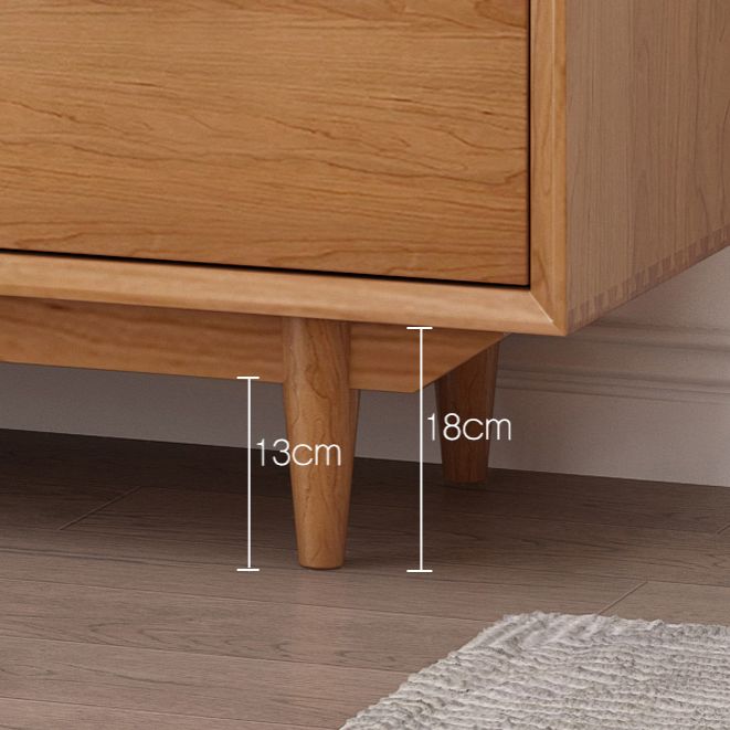 Tavolo a buffet moderno con porte scorrevoli in legno a buffet in legno massiccio