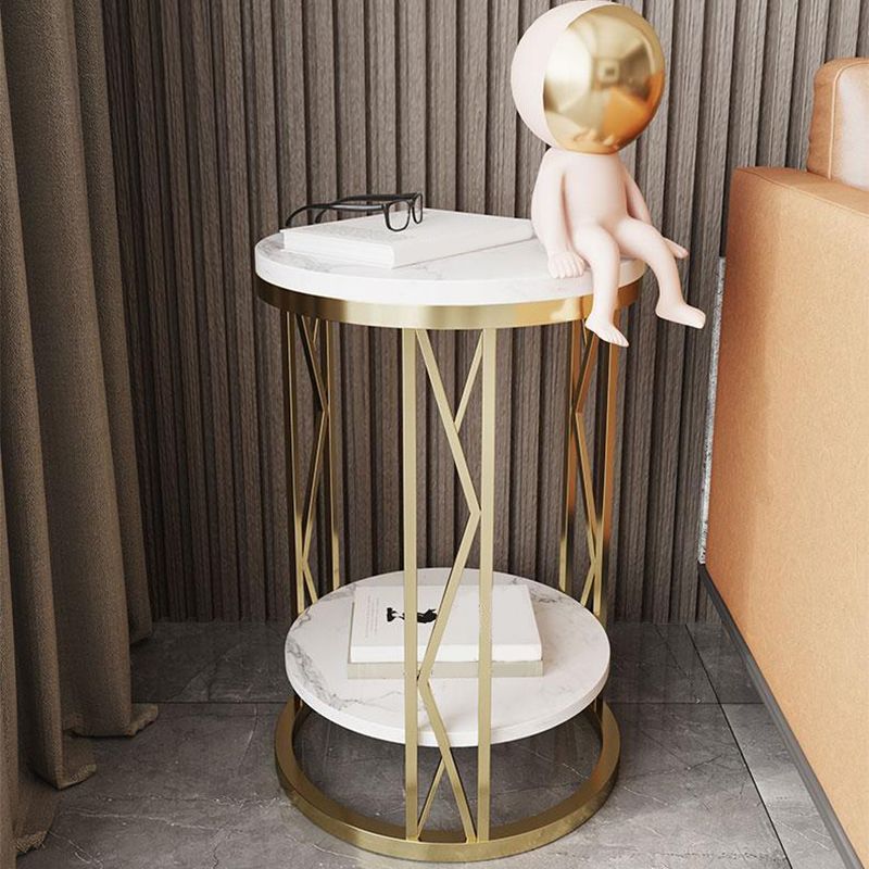 12,65 pouces de tête de nuit contemporain à 1 étagère