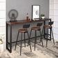 1/4/7 Pieces Industrial Rectangular Pub Table Set Wooden Counter Table with High Stools Clearhalo 'Bar Furniture' 'furn' 'furn_home_bar_bar_sets' 'Furniture' 'Home Bars & Bar Sets' 'home_bar_bar_sets' 'Kitchen & Dining Furniture' 1200x1200_0565c72a-6a68-4b1b-b84a-474676c12fc9