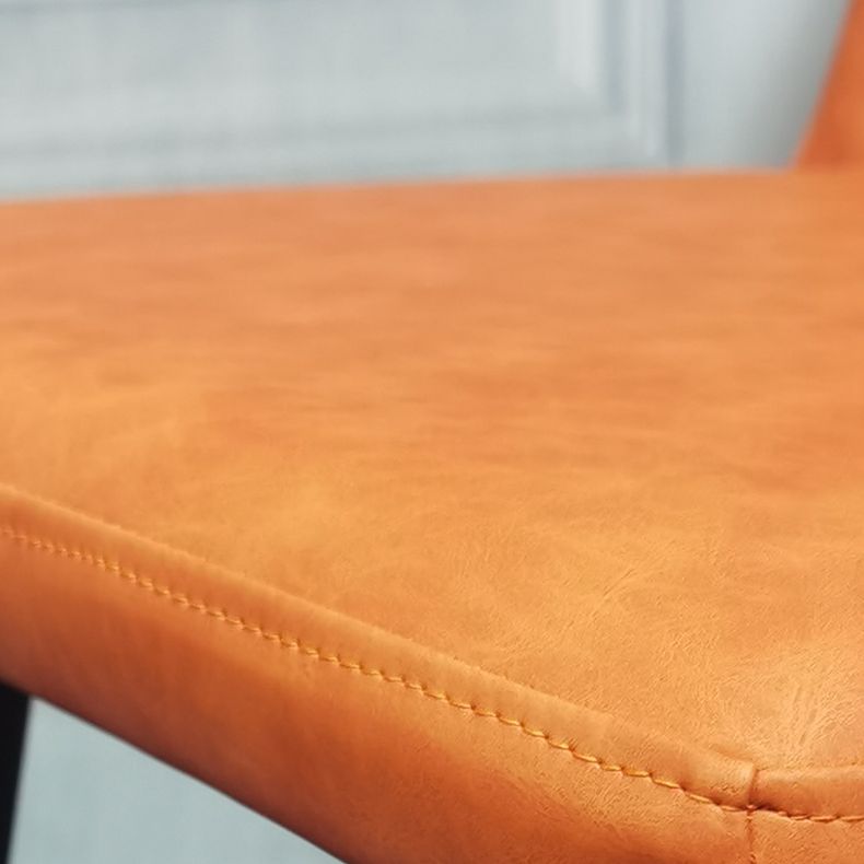 Contemporary Metal Dining Room Chairs Upholstered Linen Fabric Dining Chair for Home Use Clearhalo ' kitchen&dining_furn' 'Dining Chairs' 'Dining Tables & Seating' 'dining_chair' 'furn' 'furn_dining_chair' 'Furniture' 'furniture_dining_chair' 'Kitchen & Dining Furniture' 'kitchen' 1200x1200_056617b3-dccc-4f53-9b5b-3b29cead2676