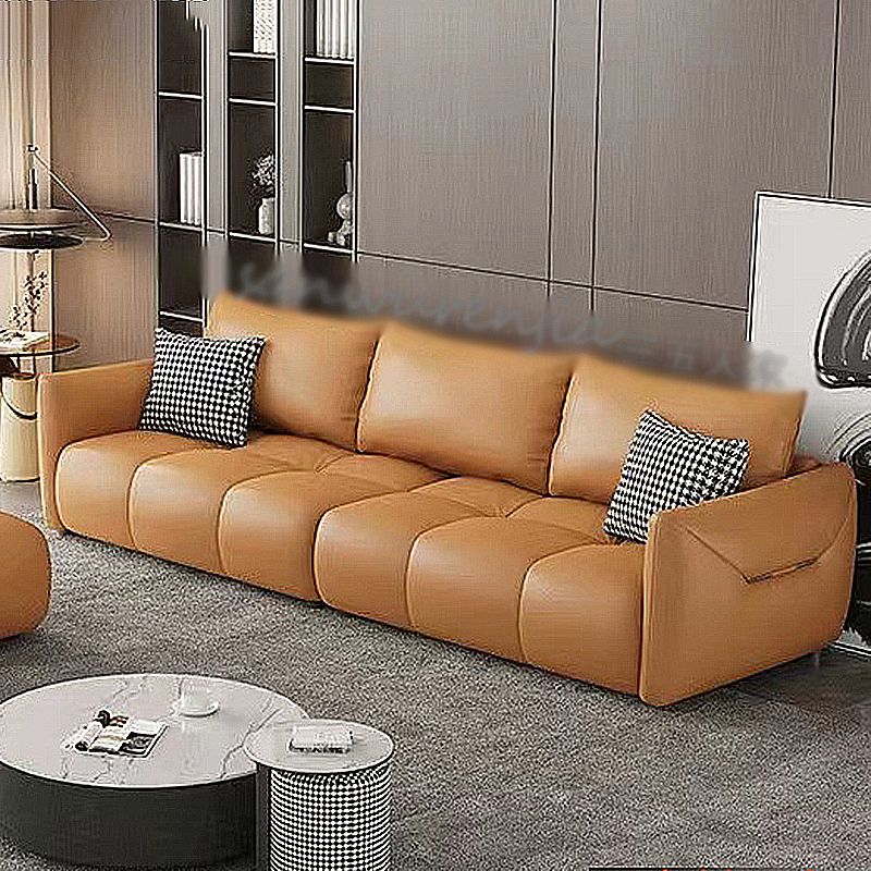 Contemporary Stationary Living Room Couch Tuxedo Arm 3-seat Sofa Clearhalo 'furn' 'furn_sofas' 'Furniture' 'furniture_sofas' 'Living Room Furniture' 'Sofa' 'sofas' 1200x1200_05667512-f996-4ba3-8a43-352b7c50756a