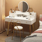 Scandinavian Wooden Dressing Table Mirror Make-up Vanity with Drawers Clearhalo 'Bedroom Furniture' 'furn' 'furn_makeup_vanities' 'Furniture' 'Makeup Vanities' 'makeup_vanities' 1200x1200_056710e1-d562-48a7-933c-838778a11fa7