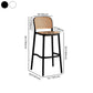 Square Plastic Modern Bar Stool Footrest Low Back Counter Stool for Coffee Shop Clearhalo 'Bar Furniture' 'Bar Stools' 'bar_stools' 'furniture_bar_stools' 'Kitchen & Dining Furniture' 'kitchen&dining_furn' 'kitchen' 'kitchen_furn' Furniture' 1200x1200_056750c1-f418-45fd-b953-bd2efe9cf7e2