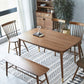 Traditional Luxury Rectangular Dining Table Rubberwood Dining Table with 4 Legs Clearhalo ' dining_table' 'Dining Tables & Seating' 'Dining Tables' 'furn' 'furn_dining_table' 'Furniture' 'furniture_dining_table' 'Kitchen & Dining Furniture' 'kitchen&dining_furn' 'kitchen' 'kitchen_dining_table' 1200x1200_056a4bdc-d6f7-48e2-bda6-a927198d8e9d