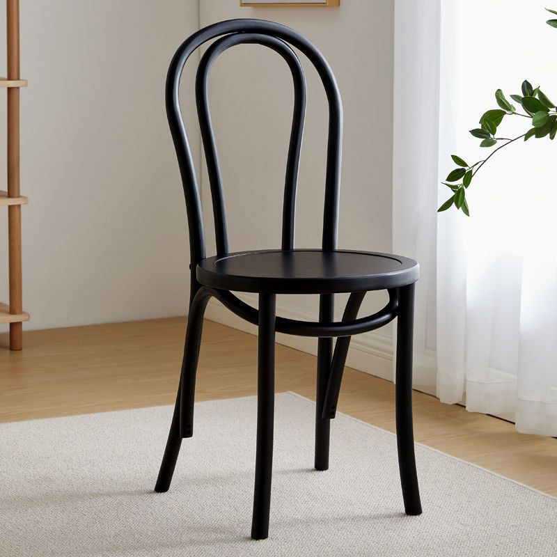 Wood Modern Style Patio Side Chair Open Back Dining Side Chair Clearhalo 'Dining Chairs' 'Dining Tables & Seating' 'dining_chair' 'furn' 'furn_dining_chair' 'Furniture' 'Kitchen & Dining Furniture' 1200x1200_056f1d57-29b5-4777-9f6c-3e568dcfb654