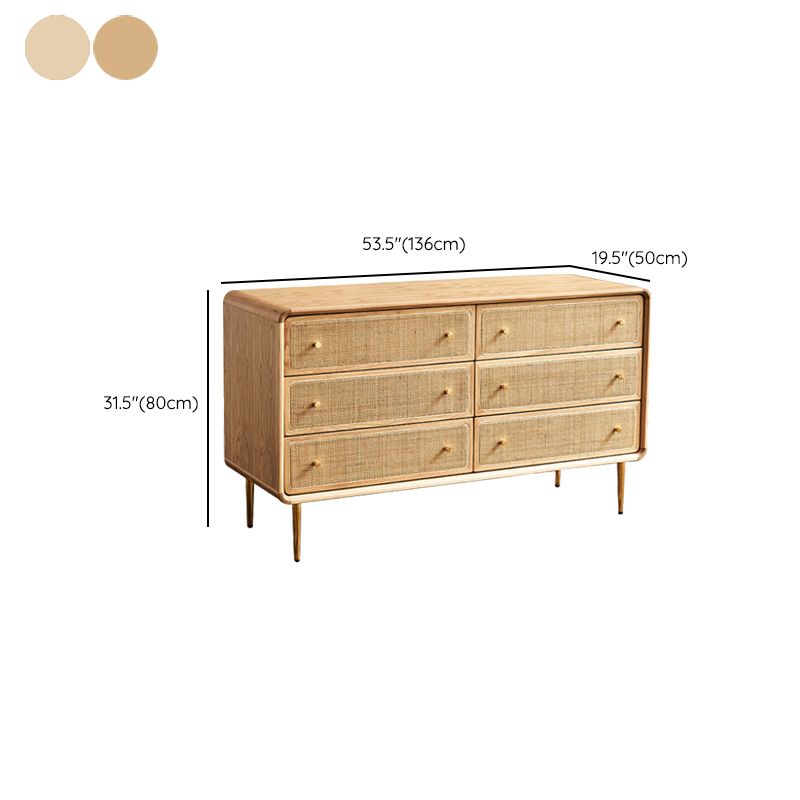 Modern Storage Chox Dresser Cofre de almacenamiento de madera sólida para dormitorio