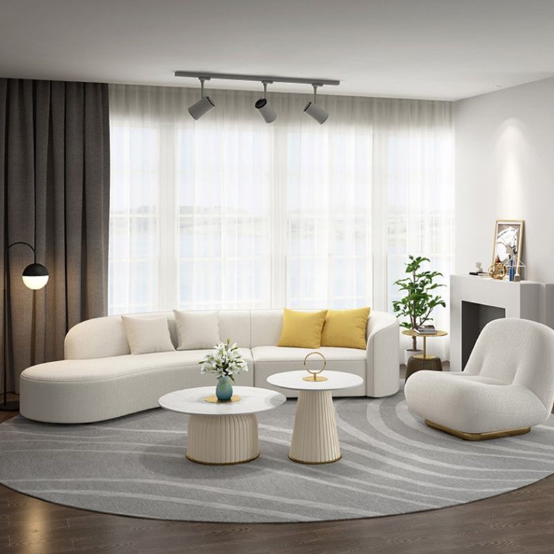 Pedestal End Table Modern Round Side End Table for Living Room Clearhalo 'Coffee & Accent Tables' 'End & Side Tables' 'end_side_tables' 'furn' 'furn_end_side_tables' 'Furniture' 'Living Room Furniture' 1200x1200_057189ca-703a-4f28-92c7-e41eb3e7607d