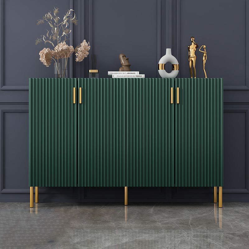 38-inch Height Kitchen Server Light Luxury Buffet Server for Living Room Clearhalo 'buffet_sideboard' 'Buffets & Sideboards' 'furn' 'furn_buffet_sideboard' 'Furniture' 'furniture_buffet_sideboard' 'Kitchen & Dining Furniture' 1200x1200_05734a93-e477-4939-a2f0-948dec937fa4