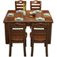 Solid Wood Dining Table Modern Rectangle Dining Table for Dining Room