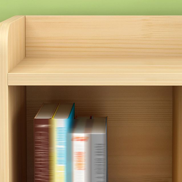 Solid Wood Bookshelf Contemporary Style Natural Bookcase for Study Room Office Clearhalo 'Bookcases' 'furn' 'furn_bookcases' 'Furniture' 'Office Furniture' 1200x1200_057cf868-4164-4ef0-a451-2b64210e5196