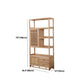 Natural Bookshelf Solid Wood Scandinavian Style Bookcase for Home Office Clearhalo 'Bookcases' 'furn' 'furn_bookcases' 'Furniture' 'furniture_bookcases' 'kitchen' 'kitchen_bookcases' 'Living Room Furniture' 'Office Furniture' 1200x1200_057d0b3a-7c27-4b49-b33a-9f92f864b986
