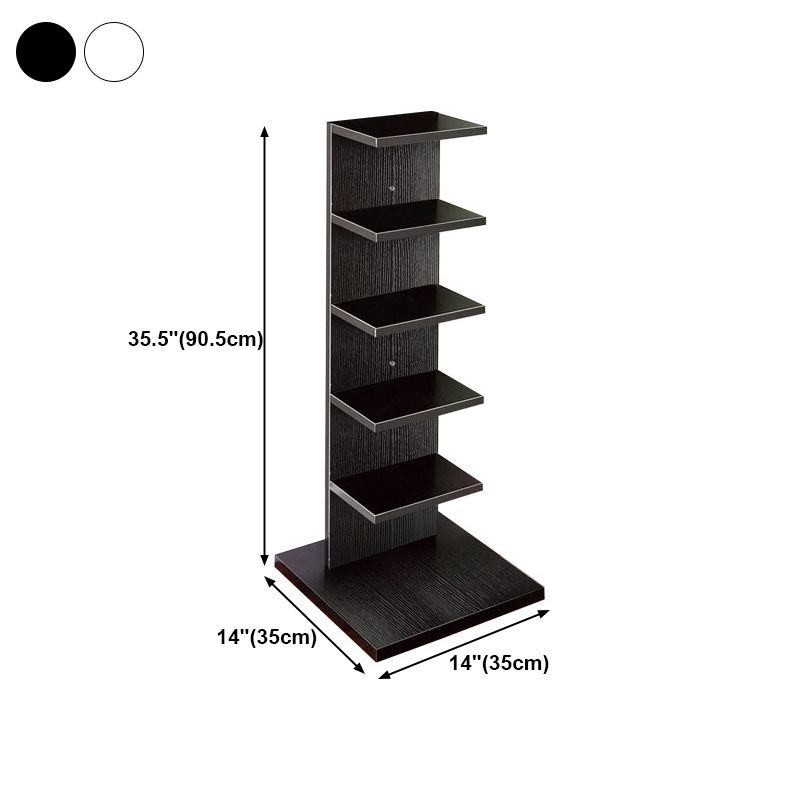Invisible Bookshelf Contemporary Style Open Back Bookcase for Home Office Clearhalo 'Bookcases' 'furn' 'furn_bookcases' 'Furniture' 'furniture_bookcases' 'kitchen' 'kitchen_bookcases' 'Living Room Furniture' 'Office Furniture' 1200x1200_057d6e30-99d1-4dc2-8498-2cd6a2f6ed94