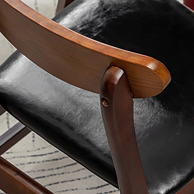 Scandinavian Upholstered Home Side Chair Open Back Natural Dining Chair Clearhalo ' kitchen&dining_furn' 'Dining Chairs' 'Dining Tables & Seating' 'dining_chair' 'furn' 'furn_dining_chair' 'Furniture' 'furniture_dining_chair' 'Kitchen & Dining Furniture' 'kitchen' 1200x1200_0580250c-cf66-42f7-9625-9740c4530377