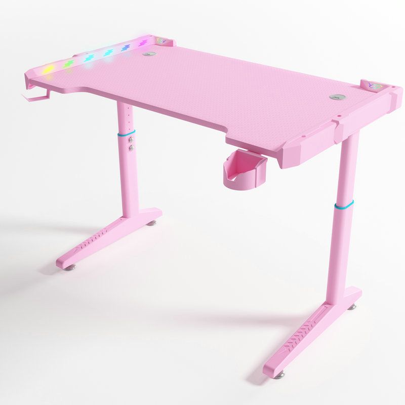 Escritorio de juegos contemporáneo para la oficina 23.6 "W x 28.7" H Desk rectangular