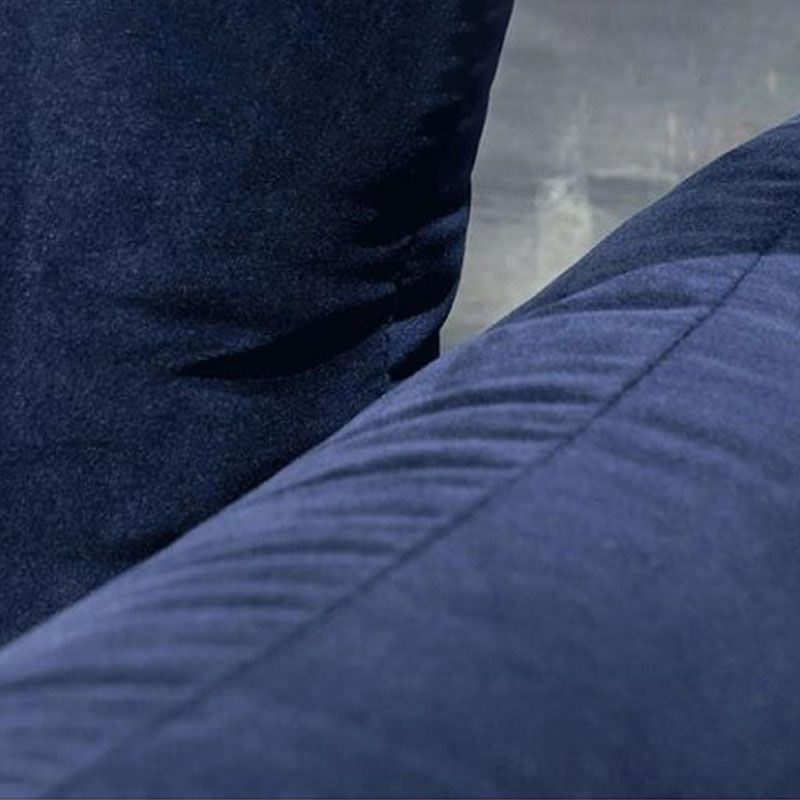 Moderne Standard -blaue Sofa -Kissen Kissen Top Arm Sofe für Wohnzimmer