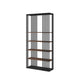4-Shelf Metal Standard Bookcase Industrial Bookcase for Home Office Clearhalo 'Bookcases' 'furn' 'furn_bookcases' 'Furniture' 'furniture_bookcases' 'kitchen' 'kitchen_bookcases' 'Living Room Furniture' 'Office Furniture' 1200x1200_0586d4d2-965d-42ee-bd43-118f208a2289