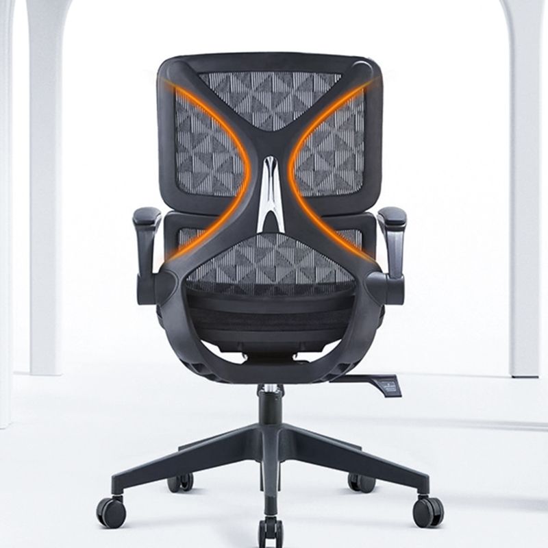 Low Back Office Chair Armrests Soft Cushioned Adjustable Swivel Task Chair Clearhalo 'furn' 'furn_office_chair' 'Furniture' 'Office Chairs' 'Office Furniture' 'office_chair' 1200x1200_058906f0-cee4-4860-b152-e3a472868dd4