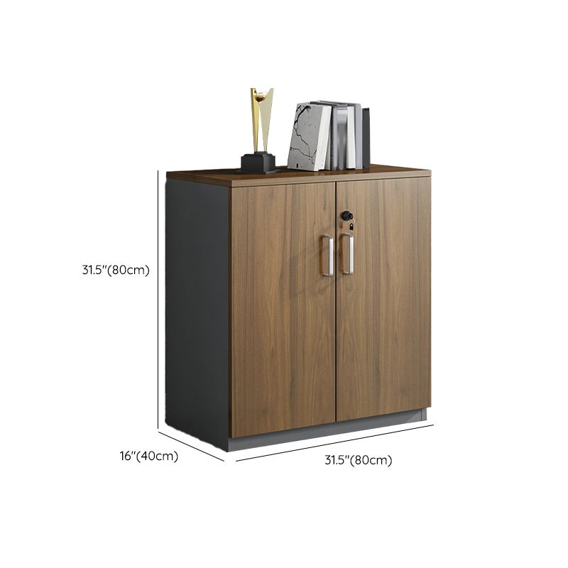 Archivo de archivos de almacenamiento moderno medieval marco de madera Archivo lateral