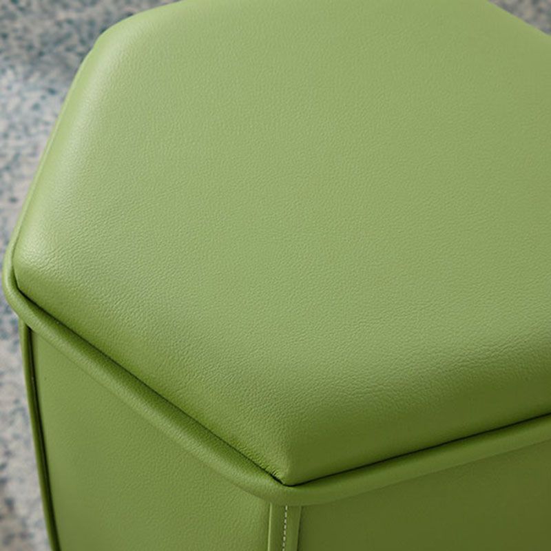 Solid Color Leather Standard Stool Modern Style Simple Unique Shape Footrest Clearhalo 'furn' 'furn_ottomans_poufs' 'Furniture' 'Living Room Furniture' 'Ottomans & Poufs' 'ottomans_poufs' 1200x1200_058d19cd-ad12-4a38-82e1-339edf59705e