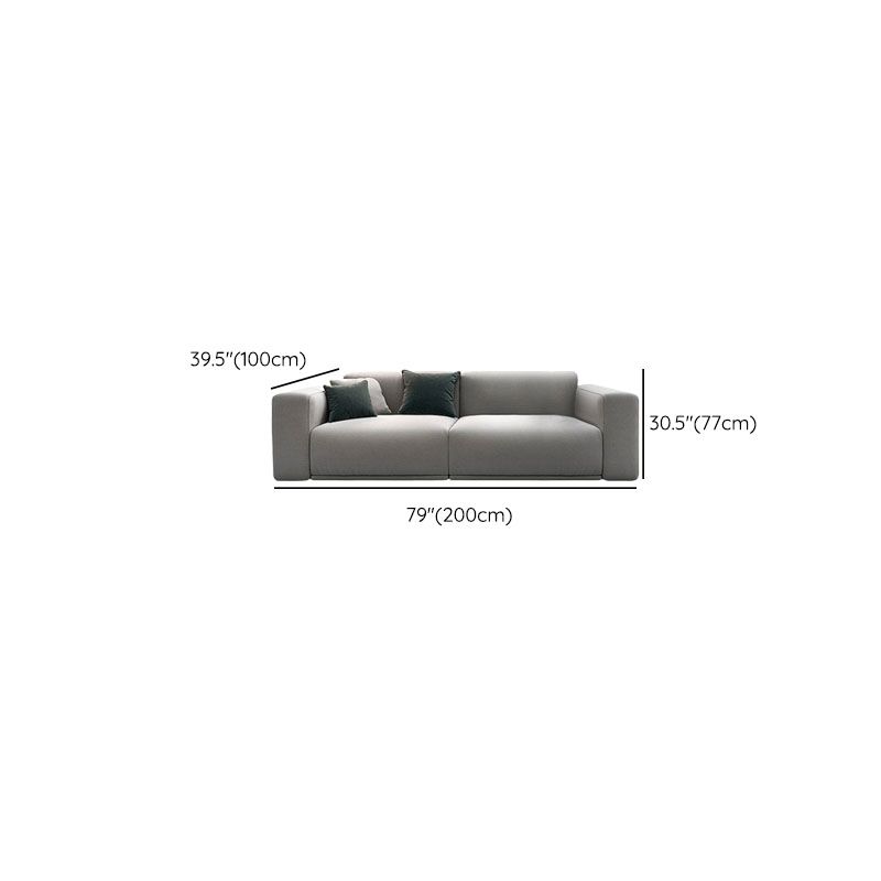 Contemporary Slipcovered Cushions Settee Cotton Pillow Top Arm Sofa Clearhalo 'furn' 'furn_sofas' 'Furniture' 'Living Room Furniture' 'Sofa' 'sofas' 1200x1200_05921a07-b5b2-4f61-808e-249f275ef2df