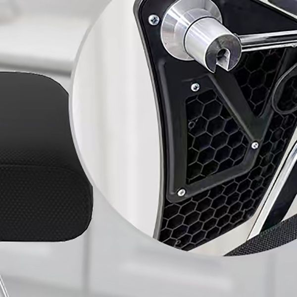 Eigentijdse stijl conferentie stoel metalen frame bureaustoel met arm