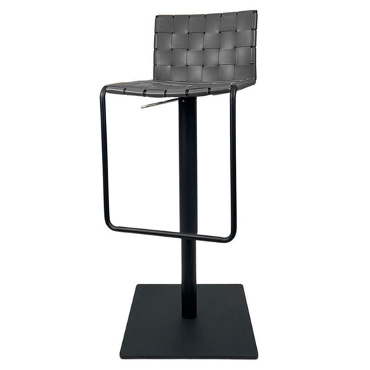 Industrial Leather Bar Stool Backrest Adjustable Counter Stool for Living Room Clearhalo 'Bar Furniture' 'Bar Stools' 'bar_stools' 'furn' 'furn_bar_stools' 'Furniture' 'Kitchen & Dining Furniture' 1200x1200_0596e299-e7a6-4198-a800-7c263c88dab6