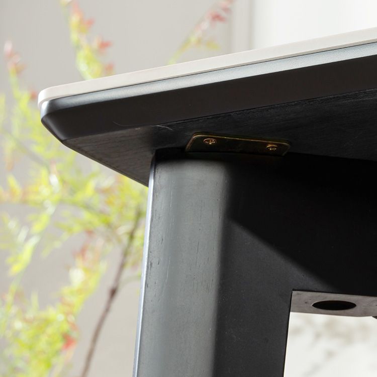 1/5/7 Pieces Modern Sintered Stone White Rectangle Dining Set for Home