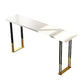 Glam Style Rectangle Bar Table Set 1/2/5 Pieces Solid Wood Counter Table Clearhalo 'Bar Furniture' 'furn' 'furn_home_bar_bar_sets' 'Furniture' 'Home Bars & Bar Sets' 'home_bar_bar_sets' 'Kitchen & Dining Furniture' 1200x1200_059dfe98-7a20-4631-ac62-6b03a2fa4383