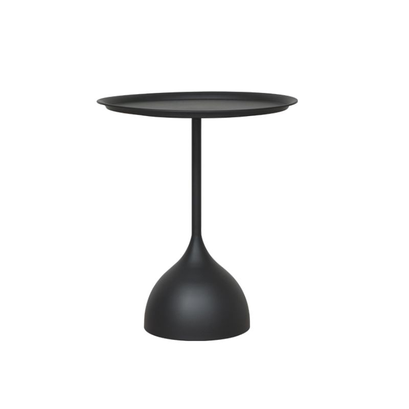 Round Pedestal Base Design Metal Table Medieval Modern Style Side Table Clearhalo 'Coffee & Accent Tables' 'End & Side Tables' 'end_side_tables' 'furn' 'furn_end_side_tables' 'Furniture' 'Living Room Furniture' 1200x1200_059f8745-d769-4efc-b769-1cb74eac53e2
