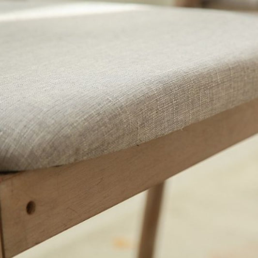 Country Style Dining Arm Chairs Indoor Linen Upholstered Open Back Armchair Clearhalo ' kitchen&dining_furn' 'Dining Chairs' 'Dining Tables & Seating' 'dining_chair' 'furn' 'furn_dining_chair' 'Furniture' 'furniture_dining_chair' 'Kitchen & Dining Furniture' 'kitchen' 1200x1200_05a0dac5-dd3f-406d-ad40-b21be8f5d838