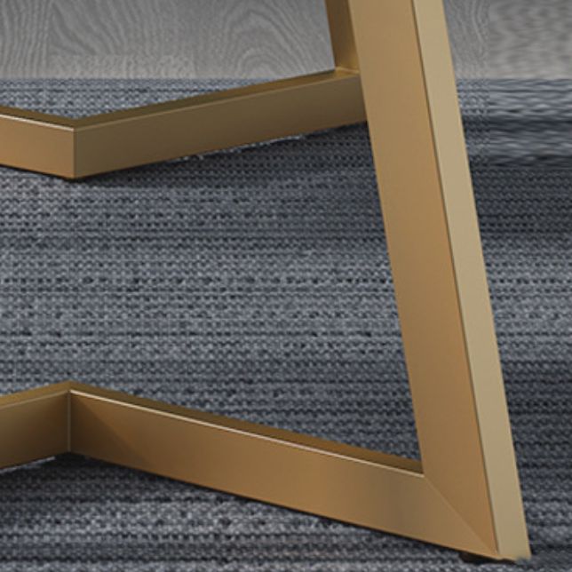 Glam Iron Dinette Set 1/2/5 Pieces Rectangle White Sintered Stone Top Dining Table Set Clearhalo 'Dining Room Sets' 'Dining Tables & Seating' 'dining_room_set' 'furn' 'furn_dining_room_set' 'Furniture' 'furniture_dining_room_set' 'Kitchen & Dining Furniture' 1200x1200_05a16d8e-99fe-49a5-bd6b-4cfd02bebb83