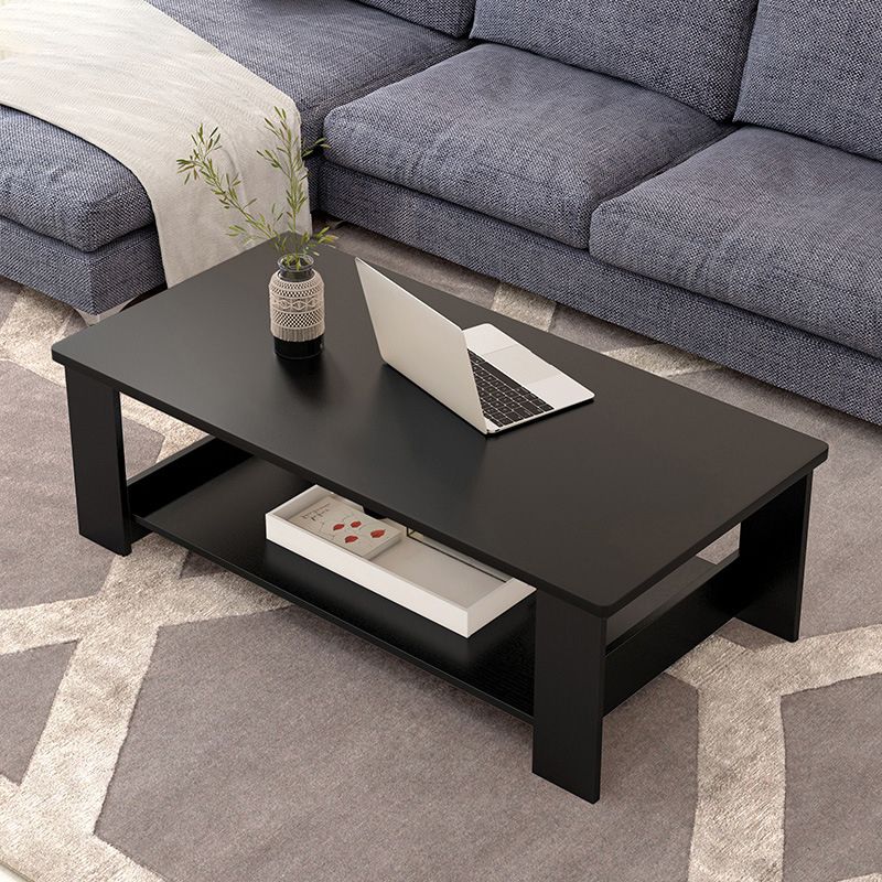 Modern Manufactured Wood Coffee Table with Storage Rectangular Cocktail Table Clearhalo 'Coffee & Accent Tables' 'Coffee Tables' 'coffee_tables' 'furn' 'furn_coffee_tables' 'Furniture' 'furniture_coffee_tables' 'Living Room Furniture' 1200x1200_05a45e86-5576-4625-b4fc-edbd8ae99c33