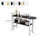 Modern Style Bar Table Set 3 Pieces Bar Table Set with Metal Base for Kitchen Clearhalo 'Bar Furniture' 'furn' 'furn_home_bar_bar_sets' 'Furniture' 'Home Bars & Bar Sets' 'home_bar_bar_sets' 'Kitchen & Dining Furniture' 1200x1200_05a73387-336e-448a-b5a1-664a2413ed64