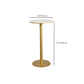 Glam Bar-height Table White Stone Top Pub Table with Gold Base Clearhalo 'Bar Furniture' 'Bar Tables' 'bar_tables' 'furn' 'furn_bar_tables' 'Furniture' 'Kitchen & Dining Furniture' 1200x1200_05a76017-96ad-4b2e-a6ef-922bba8f8a7c