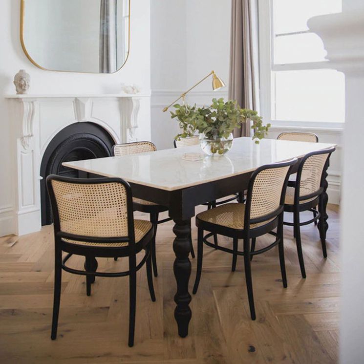 Contemporary Kitchen Opening Back Dining Side Chair Solid Wood Dining Side Chair Clearhalo ' kitchen&dining_furn' 'Dining Chairs' 'Dining Tables & Seating' 'dining_chair' 'furn' 'furn_dining_chair' 'Furniture' 'furniture_dining_chair' 'Kitchen & Dining Furniture' 'kitchen' 1200x1200_05a932d0-0e20-4673-984d-249144ba719c