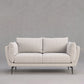 Mélange de coton Sofa moderne 33 "W canapé arrière pour le salon avec le bras de toit