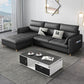 79.92"D x 56.3"W x 33.46"H 3-Seat Cushion Back Tufted Sectional with Storage Clearhalo 'furn' 'furn_sectionals' 'Furniture' 'furniture_sectionals' 'kitchen' 'kitchen_sectionals' 'Living Room Furniture' 'Sectionals' 1200x1200_05ae044a-2575-4458-bacd-fb8cbd7f6f9a