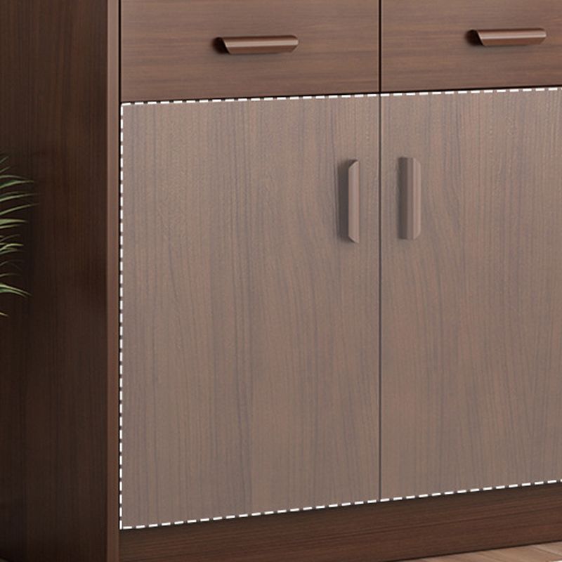 39,4 "großes Holz 3 - Türakzentschrank aus der Mitte des Jahrhunderts moderner Lagerschrank