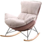 Indoor Single Rocking Chair Modern Style Lazy Rocking Chair for Bedroom